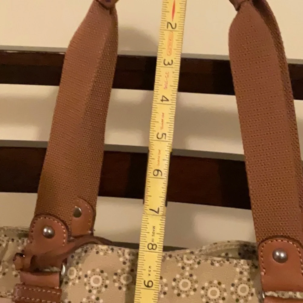 Awesome fossil canvas shoulder bag , special design - Picture 8 of 11